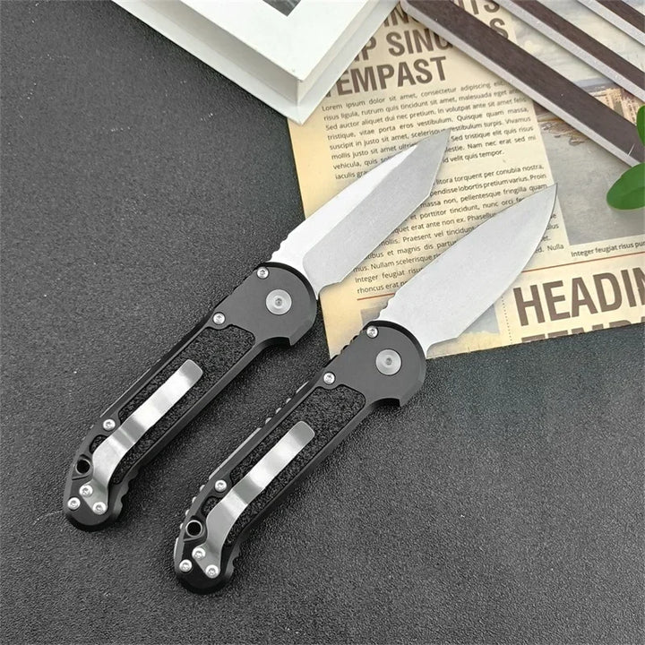 Micro Folding Knife D2 Blade Aluminum Alloy Handle High Quality Camping Outdoor Hunting Self-defense Survival Multitool Knives