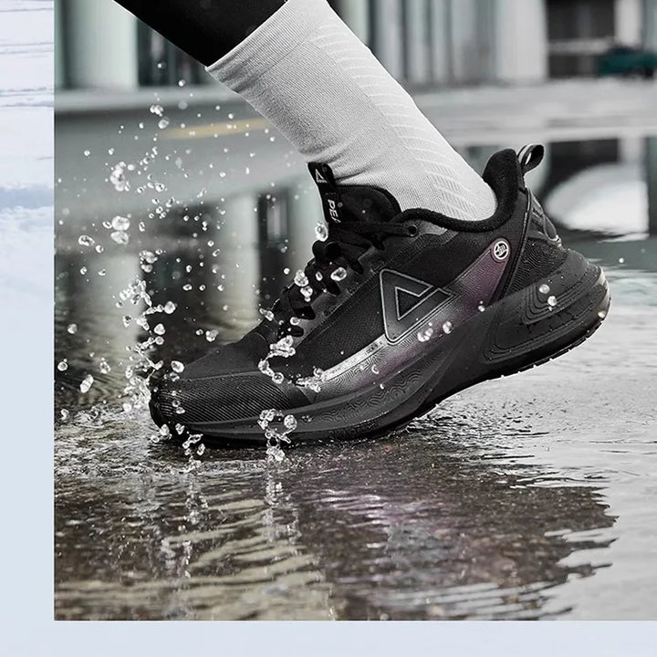 Peak Water Technology 3.0- Cotton Shoes Autumn/Winter New Products Running Shoes Men's Shoes Windproof Sports Shoes Warm Casual