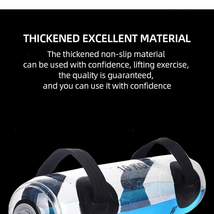 Fitness Aqua Bag Water Injection Energy Bag Physical Workout-Portable Sandbag Weightlifting Equipment 5-30kg Training Power Bag