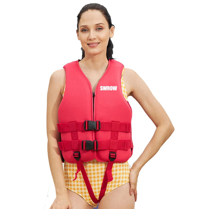 Outdoor Adult Children's Exquisite Printing Neoprene Life Jacket Water Sports Kayak Boating Surfing Rafting Safety Life Jacket