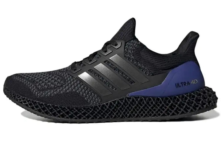 adidas Ultra 4D Black Purple Sneakers shoes FW7089