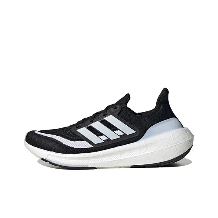 Adidas ULT Men Women Running Shoes Comfortable Fabric Anti-slip Wear Lightweight Low-top Casual Running Shoes Black and White