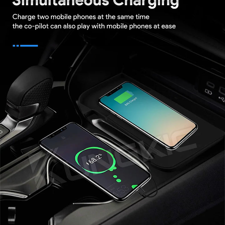 15W Car Wireless Charger for Lexus NX 2022 2023 2024 350H NX350H Mobile Phone Fast Charging Holder LHD PVC Board  Accessories