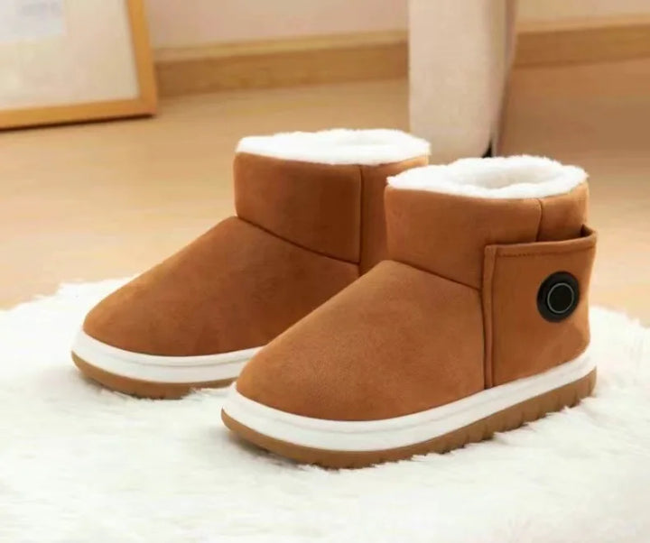 Electric heating boots winter charging and heating shoes warm feet for men and women outdoor warmth office and home use walkable