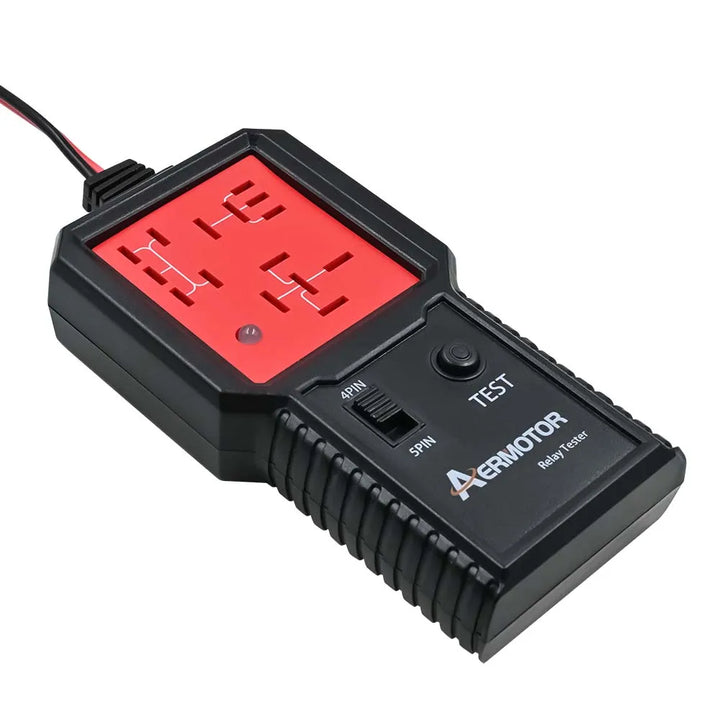 Aermotor 12V Car Relay Tester Electronic Automotive Relay Detector Auto Battery Checker Alternator Analyzer Diagnostic Tool ﻿