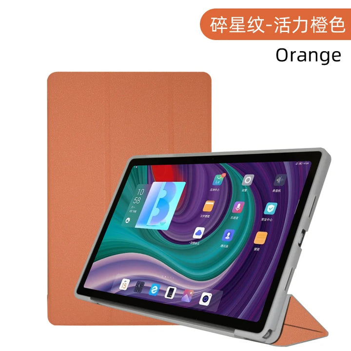 Case For Teclast P30T 10.1 Inch Tablet,TPU Soft Shell Fold Stand Cover For P30T + Stylus Pen