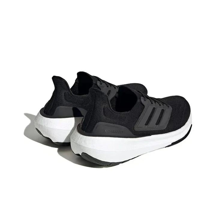 Adidas ULT Men Women Running Shoes Comfortable Fabric Anti-slip Wear Lightweight Low-top Casual Running Shoes Black and White