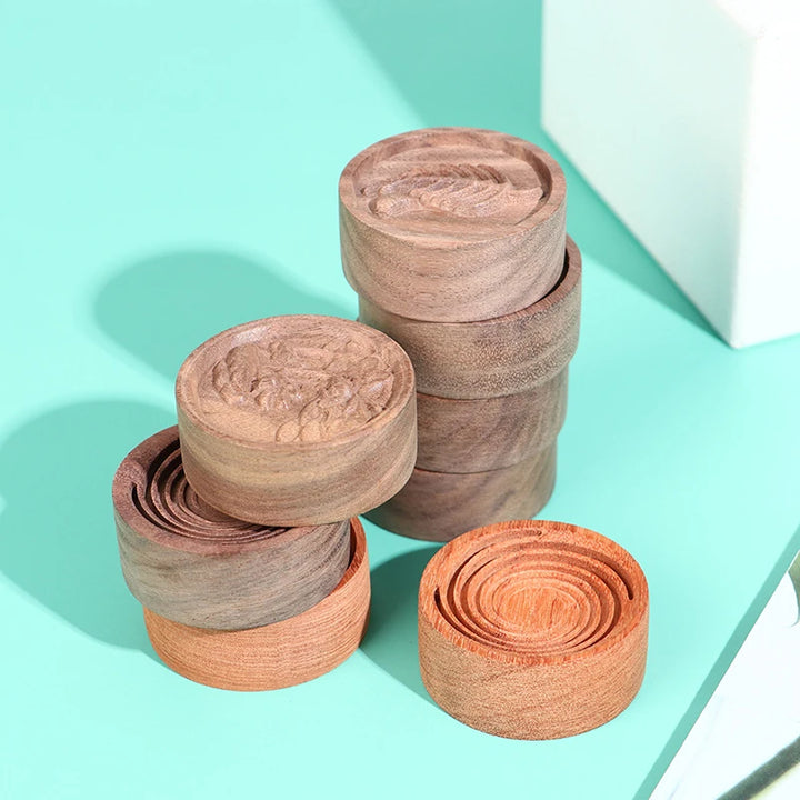 Wooden Essential Oil Aromatherapy Diffuser Car Diffuser Eco-Friendly Fragrance Diffused Wood Refreshing Sleep Aid  Jewelry Screw