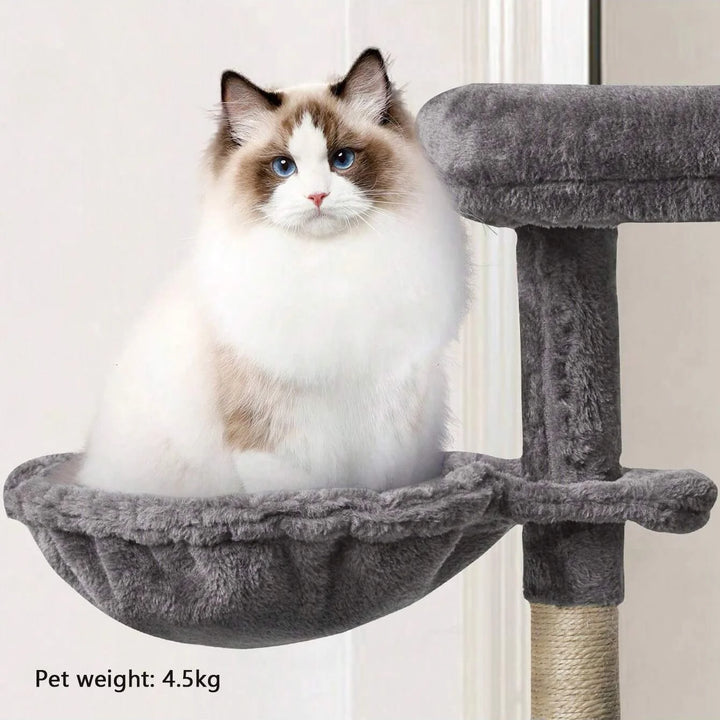 1pc-Cat spoon nest, cat climbing frame accessories, cat hammock, plush designed cat frame nest