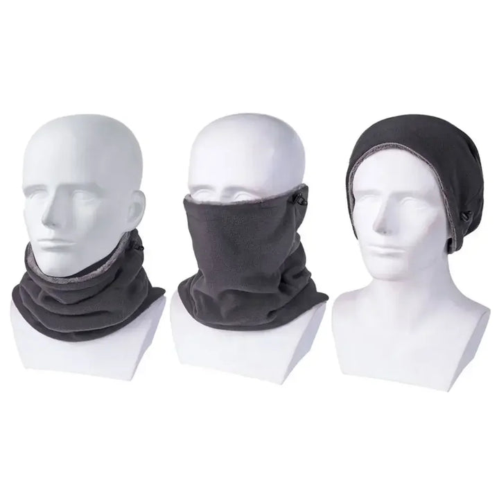 Winter MotorcycleWarm Mask Men Women Fleece Neck Outdoor Warmer Windproof Scarf Camping Hiking Balaclava Cycling Face Mask