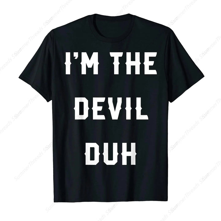 Easy Devil Costume Shirts, I'm The Devil T-Shirt