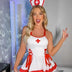 Cosplay Sexy Lingerie Nurse Girl Dress Uniform Red Role Play Exotic Costumes Cosplay Dress Anime Porno Party Maid Nurse Sets