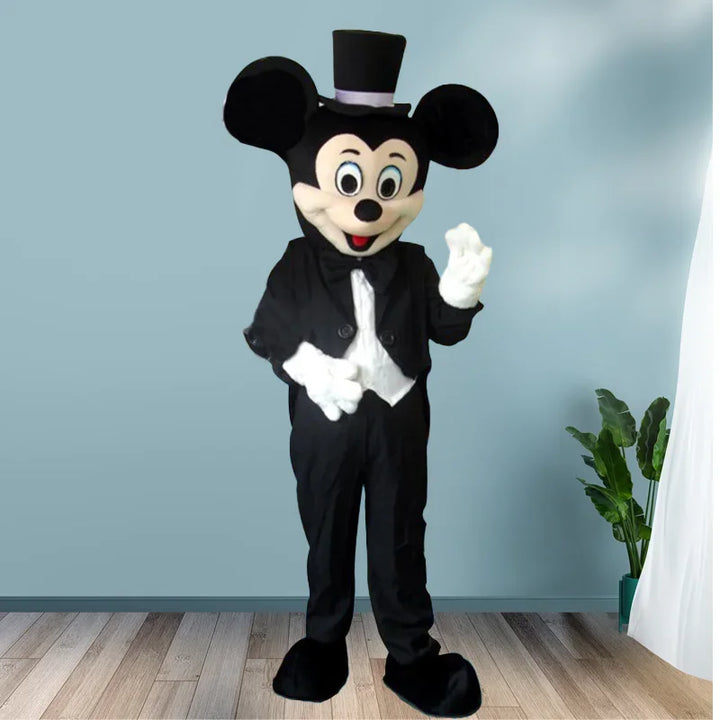 Mickey Minnie Mouse Mascot Costume Set Classic Disney Cartoon Characters Advertising Event Party Christmas Costume for Adult