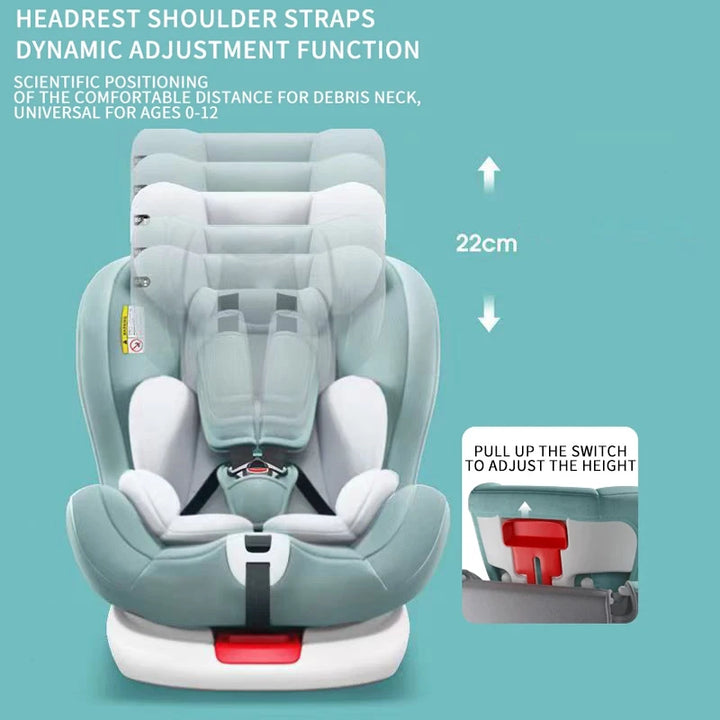 7DF baby 0-12 years old baby carseats children's car seats secure car seat Convenient 360 ° rotating seatd 1-12 Years Old Chairs