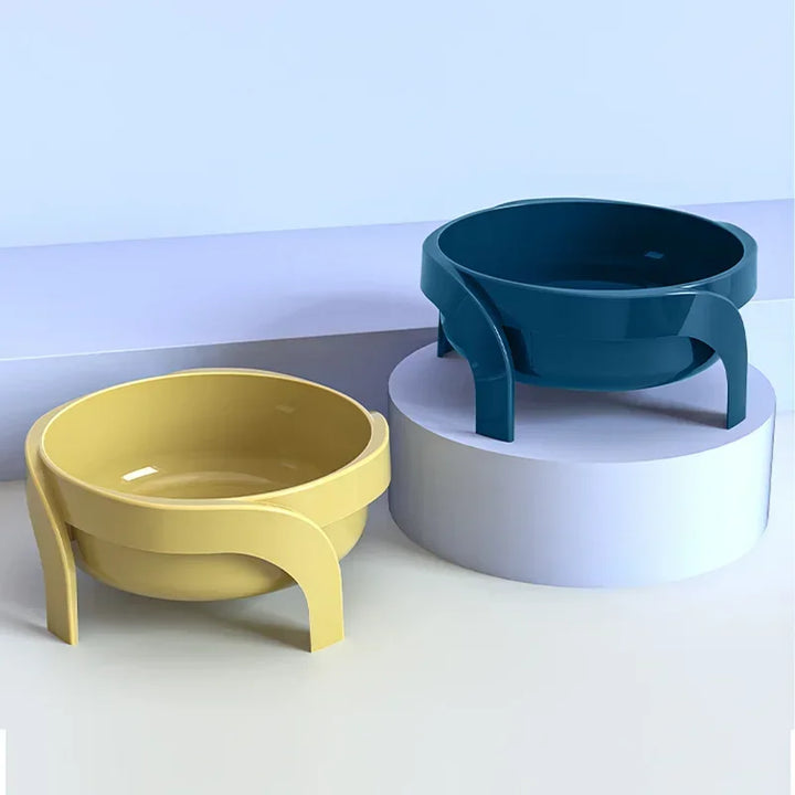 Dog Bowl Raised Cat  Water Bowls with Stand Elevated Feeding Bowl 5.5in Wide