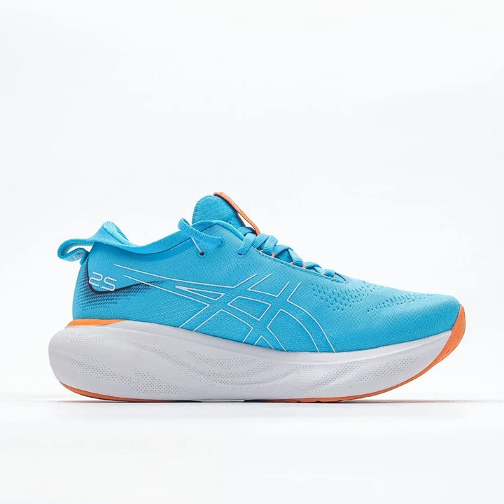 Original Asics Nimbus 25 Running Shoes Men Cushion Stability Asics Sports Shoes Unisex Sneakers