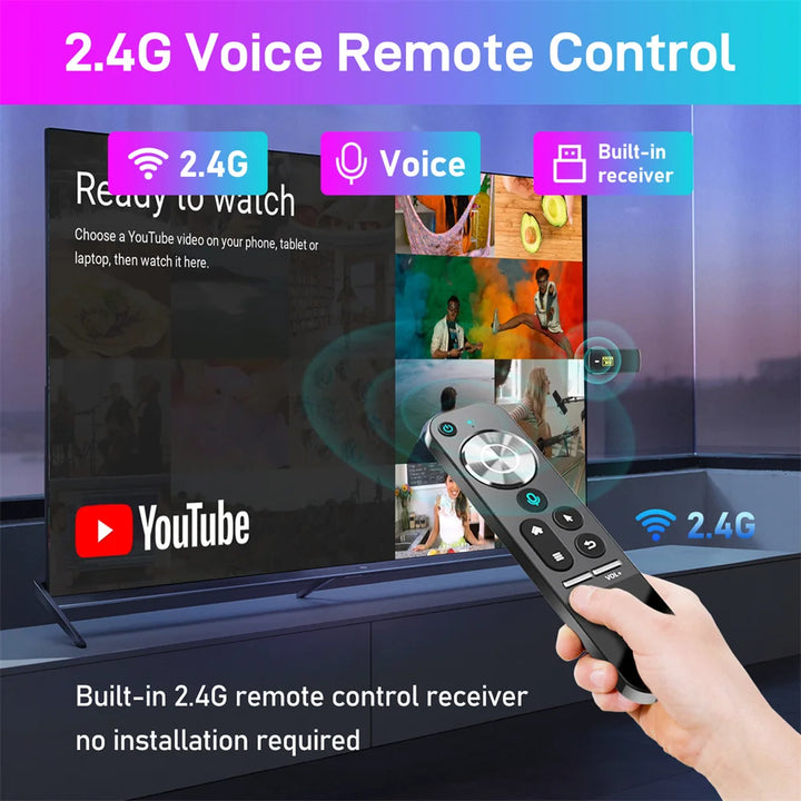 Woopker TV Stick M3 Android 13.0 Rockchip RK3528 Support 8K Dual WiFi-6 Media Player 2GB/16GB Smart Set Top Box with Airmouse