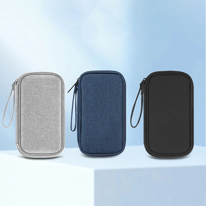 Data Cable Storage Bags Portable Earphone Organizer Digital Gadget Carry Case Multi-layer Storage Bags Electronic Accessory