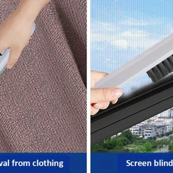 Window Cleaner Window Screen Cleaning Brush Cleaner Brush Pet Hair Remover Mesh Professional Squeegee Cleaning Tool Household