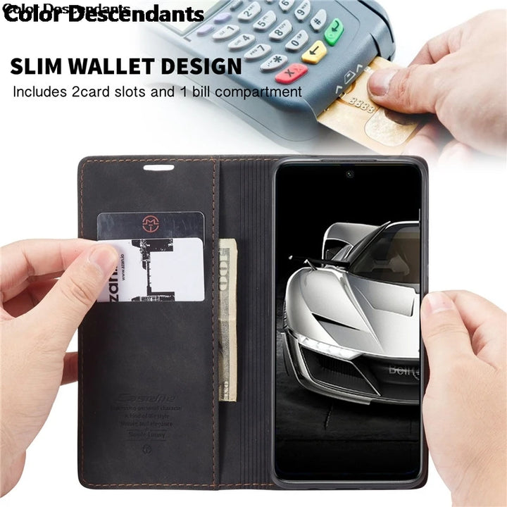 Leather Case For Xiaomi 14 Ultra Cover Magnetic Flip Wallet Shockproof Phone Book Xiaomi 14 Pro Case