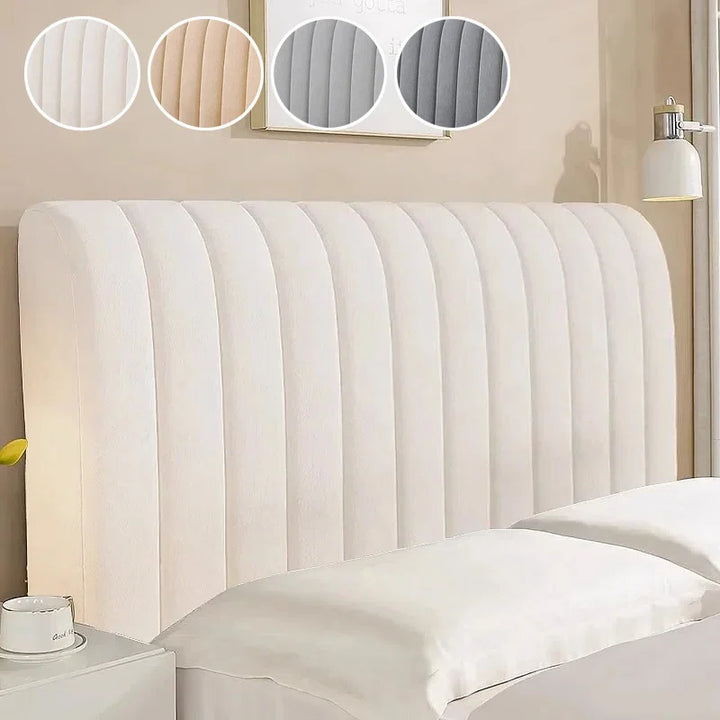 All-inclusive Elastic Bedhead Covers Universal Bed Headboard Backrest Protector Dust Cover Bedroom Removable Bedside Bedspread