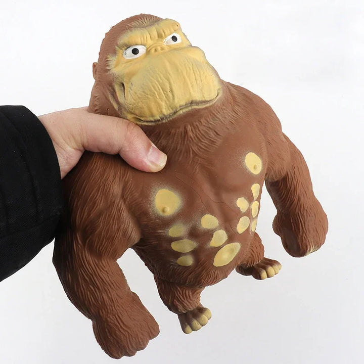 Funny Squeeze Gorilla Toy Elastic Monkey Toys Adults Sensory Anti Stress Toys Rubber Stretch Squeeze Gorilla Toy Gift For Kids