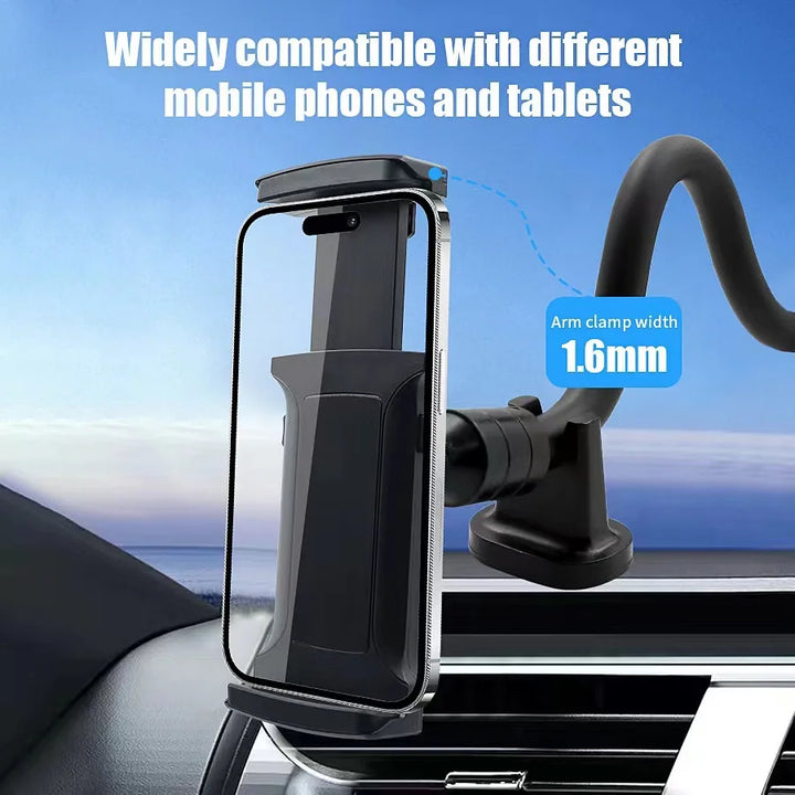 Sucker Car Phone Holder Flexible Mount For Mobile Cell Support 360 Degree Car Dashboard Stand For ipad IPhone Samsung Xiaomi