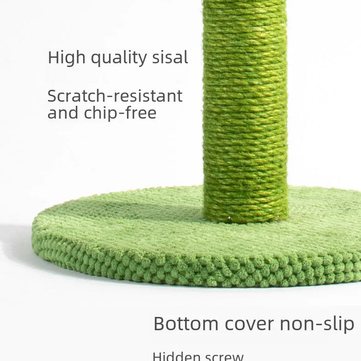 Cat Climbing Tower Sisal Cactus Scratching Post Pet Supplies Wholesale Price Professional