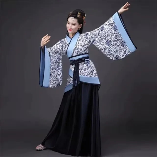 Chinese Ancient Clothes Hanfu Cosplay outfit for Men and Women Adults Halloween Costumes for Couples