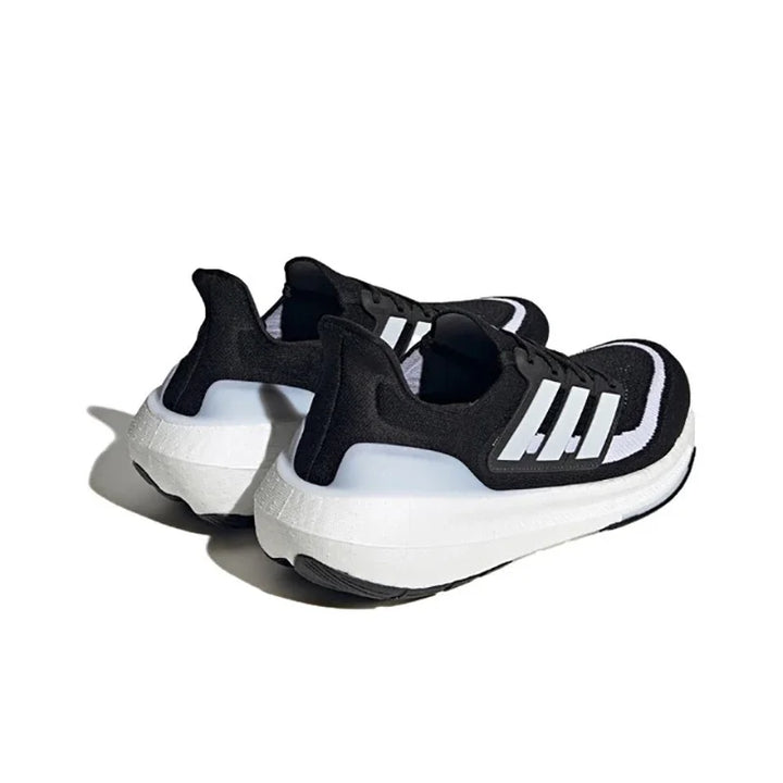 Adidas ULT Men Women Running Shoes Comfortable Fabric Anti-slip Wear Lightweight Low-top Casual Running Shoes Black and White