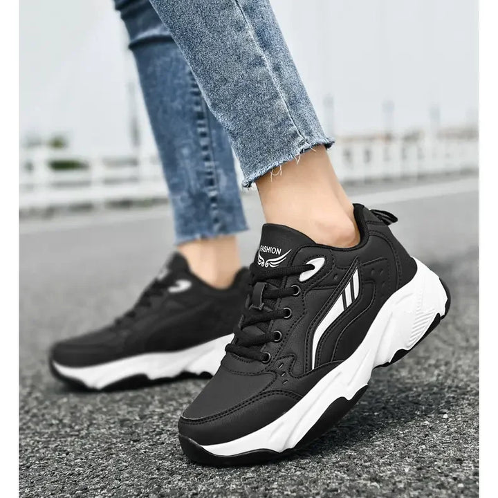 SYTK PU Leather Sneakers Men Casual Shoes Sports Boys Pure Black Plus Big Size 47 48 Tenis Masculino Shoes