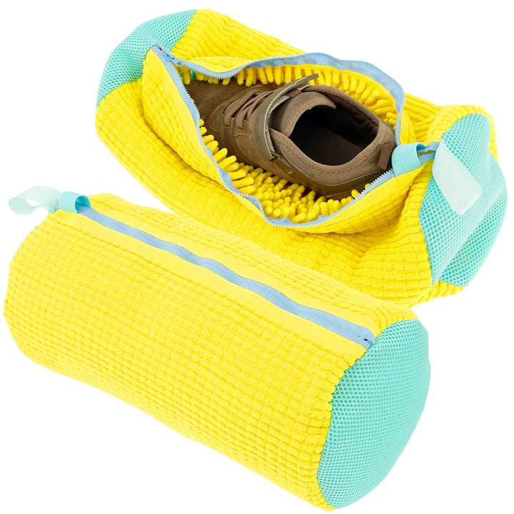 Washing Shoes Bag Reusable Shoes Laundry Bag with Zipper for Sneakers Running Shoes Remove Dirt Anti-deformation NEW