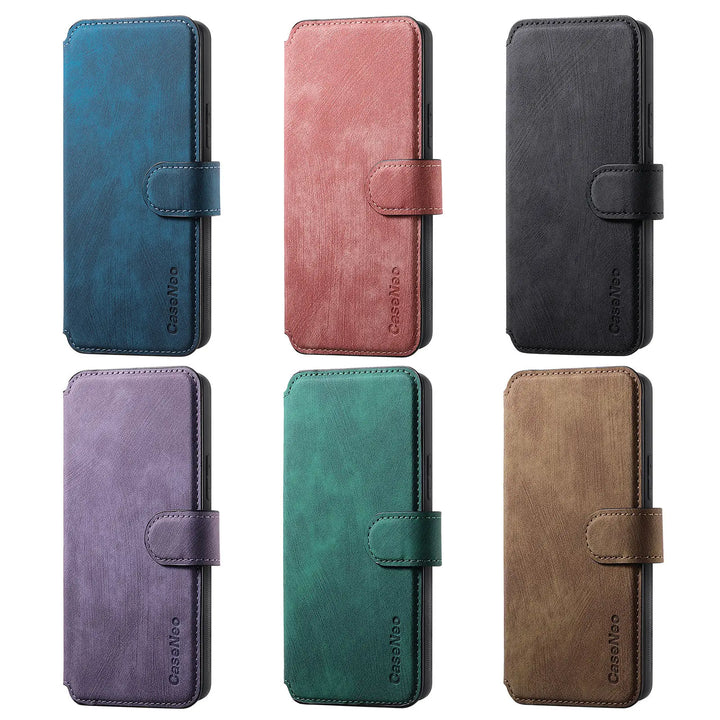 Leather flip magnetic suction detachable Back Cover For Motorola Moto G Stylus 5G (2024) 6.7 "Card slot wallet shockproof Case