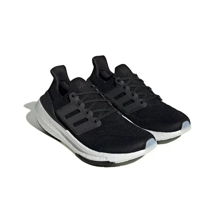 Adidas ULT Men Women Running Shoes Comfortable Fabric Anti-slip Wear Lightweight Low-top Casual Running Shoes Black and White