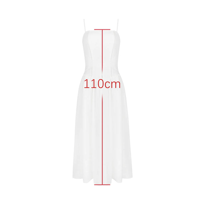 Mingmingxi Summer Elegant Dresses for Women 2024 New Arrivals White Long Party Dresses Hollow Out Flare Female Clothing