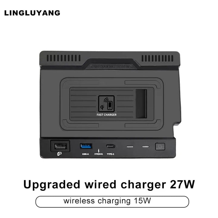 15W Wireless charging for Mercedes Benz W177 W188 GLA CLA GLB W247 2019 2020 2021 2022 phone charger holder fast charge pad