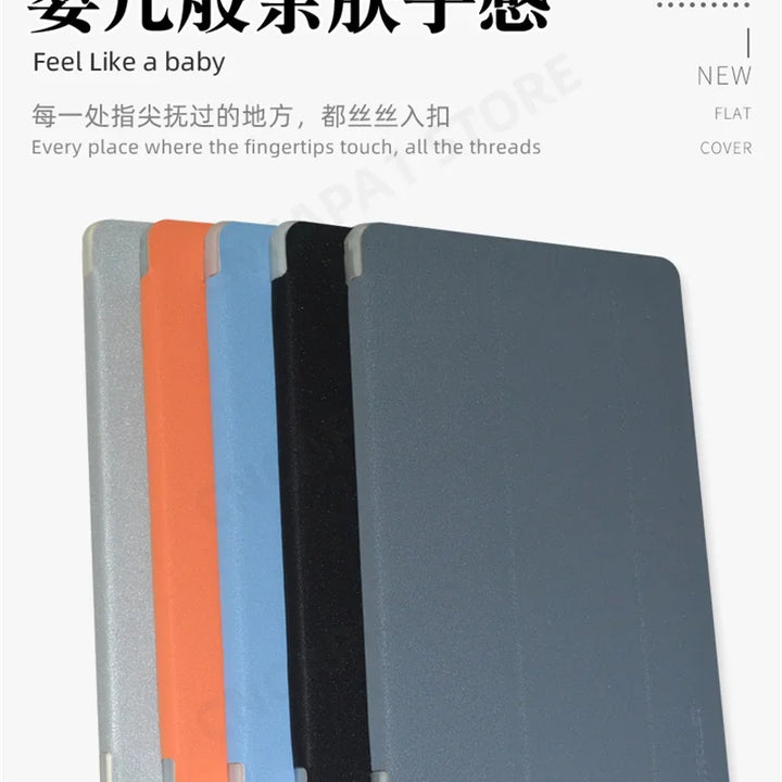 For Teclast P30 T P30T 10.1" Tablet PC Slim Tri-Folding Stand Flip Book Cover Case with Soft TPU Back Shell