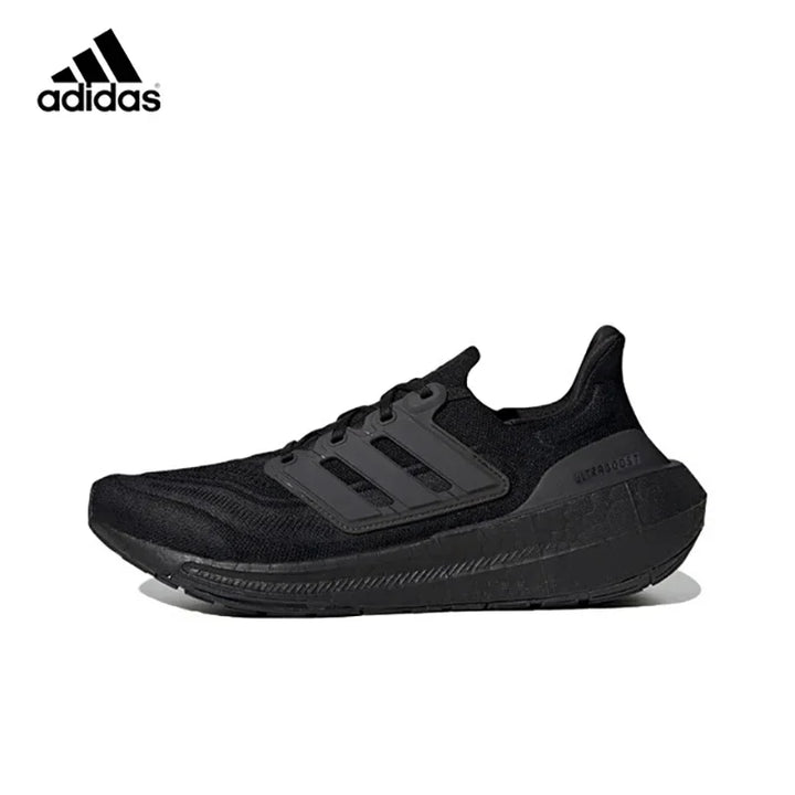 Adidas ULT Men Women Running Shoes Comfortable Fabric Anti-slip Wear Lightweight Low-top Casual Running Shoes Black and White