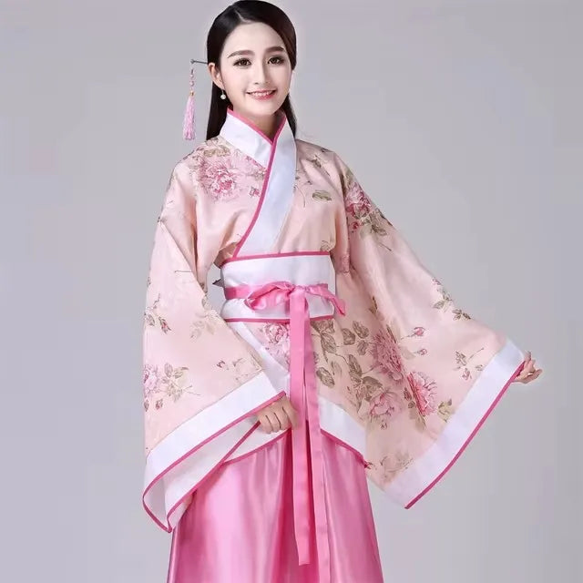 Chinese Ancient Clothes Hanfu Cosplay outfit for Men and Women Adults Halloween Costumes for Couples