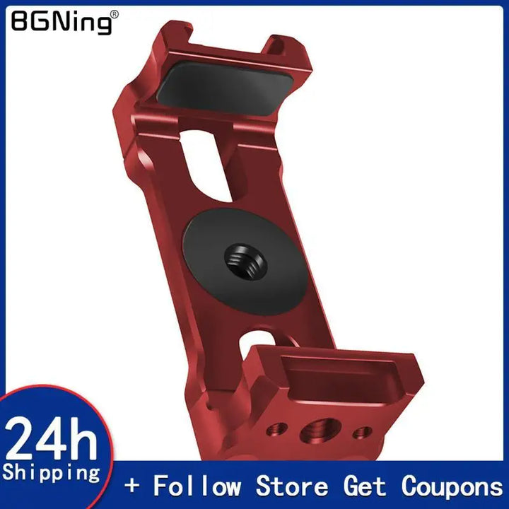 U Clip Phone Holder Extendable 62-87mm Width Clamp Cold Shoe Mount 1/4" ARRI for iphone Camera Cage Phone Stand Tripod Bracket