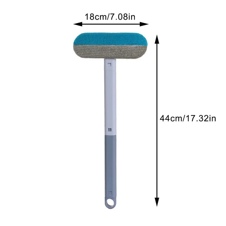 Multifunctional Glass Brush Dry And Wet Dual-use Household Dust Portable Tool Pet Window Hair Cleaning Cleaning Brush Clean Tool