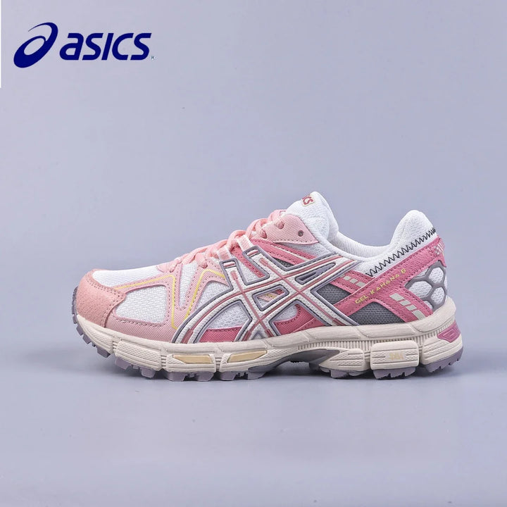 Asics GEL Kahana 8 Original Women Running Shoes PINK Cushion Stability Aics GEL Running Kahana8 Breathable Sport Sneakers