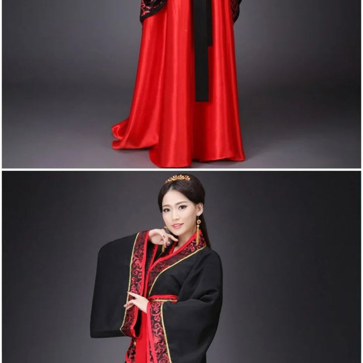 Chinese Ancient Clothes Hanfu Cosplay outfit for Men and Women Adults Halloween Costumes for Couples