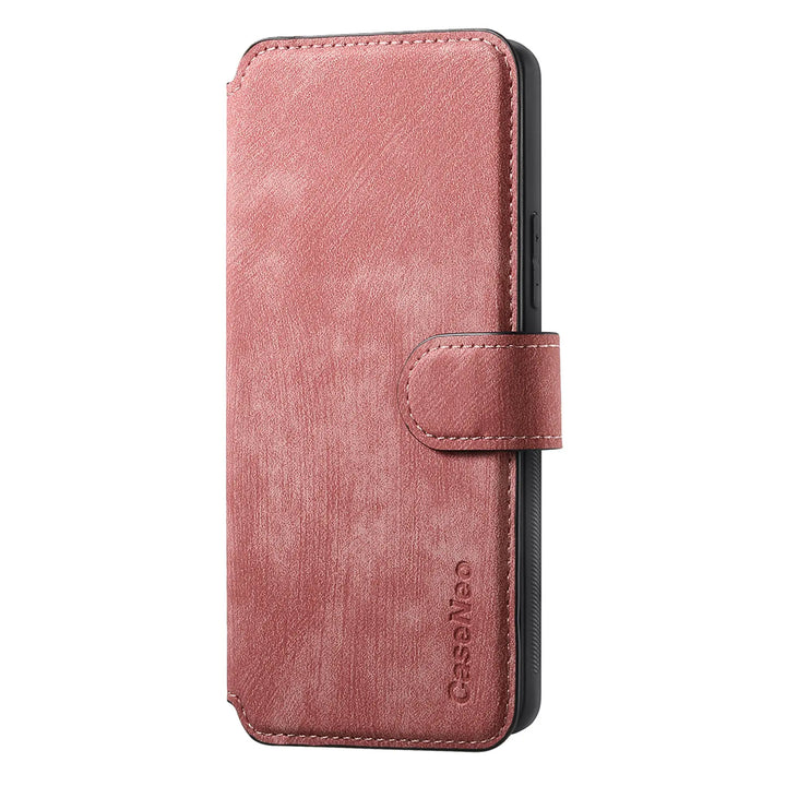 Leather flip magnetic suction detachable Back Cover For Motorola Moto G Stylus 5G (2024) 6.7 "Card slot wallet shockproof Case