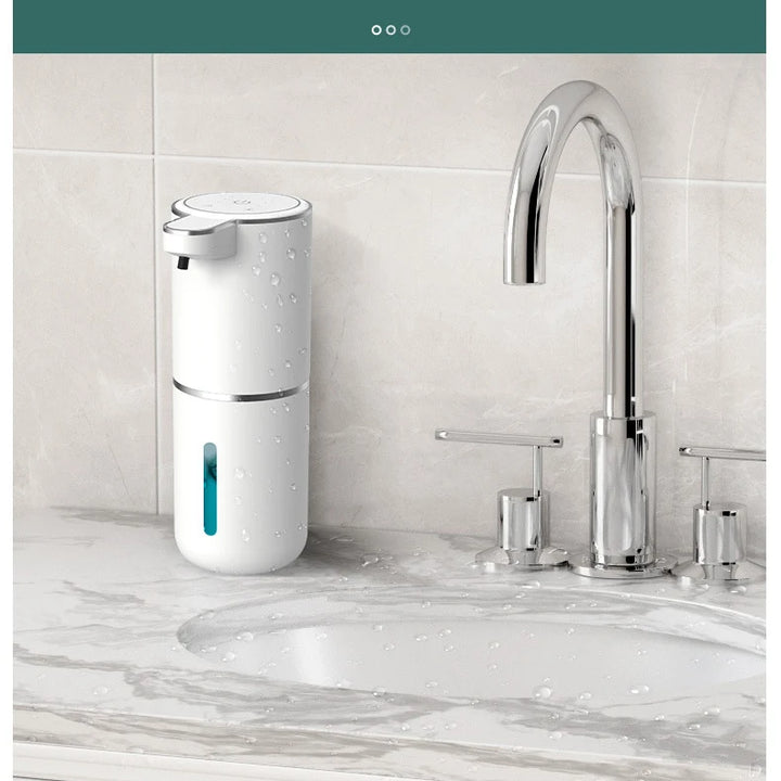 P11 Automatic Non-Contact Induction Foam Soap Dispenser 380ml USB Charging 4-speed Hand Washing Machine Wall-mounted Dispenser