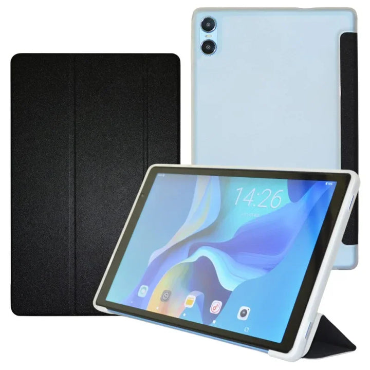 For Teclast P30 T P30T 10.1" Tablet PC Slim Tri-Folding Stand Flip Book Cover Case with Soft TPU Back Shell