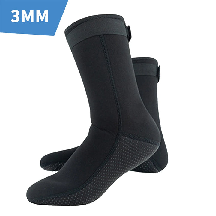 5mm Neoprene Diving Socks Wetsuit Surf Shoes Thermal Quick Dry Non-slip Swimming Boots Aqua Shoes Warm Beach Sock For Men Women