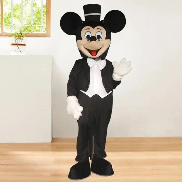 Mickey Minnie Mouse Mascot Costume Set Classic Disney Cartoon Characters Advertising Event Party Christmas Costume for Adult