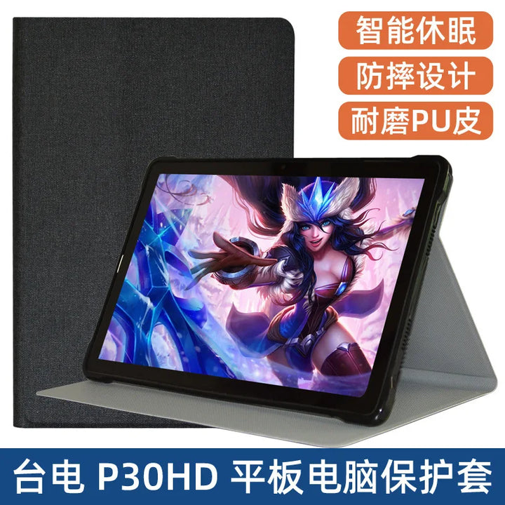 For Teclast P30T P30HD P30Air 10.1 P30 Air HD Tablet Case Fashion Bracket Flip Leather Cover