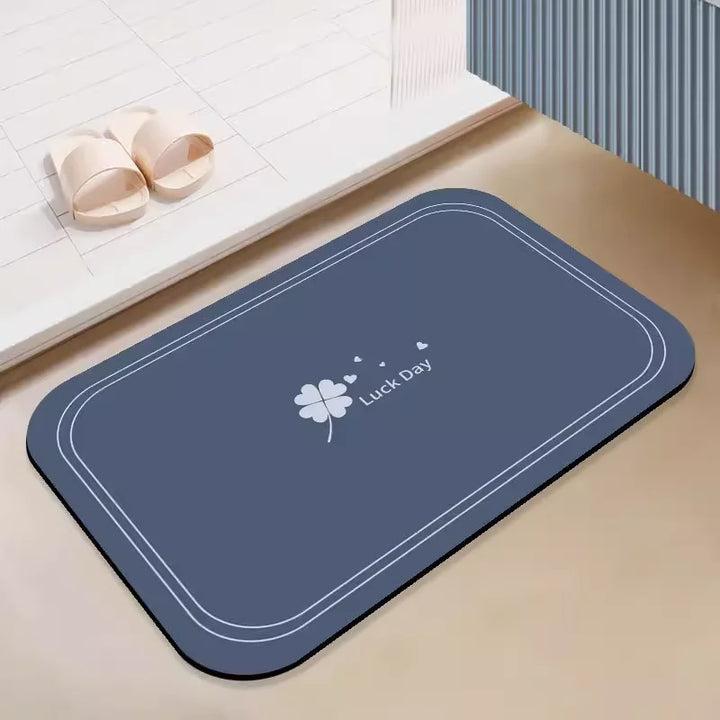 Thickened soft diatom mud at the door, toilet, bathroom floor mat, hand washing, , anti-slip floor mat